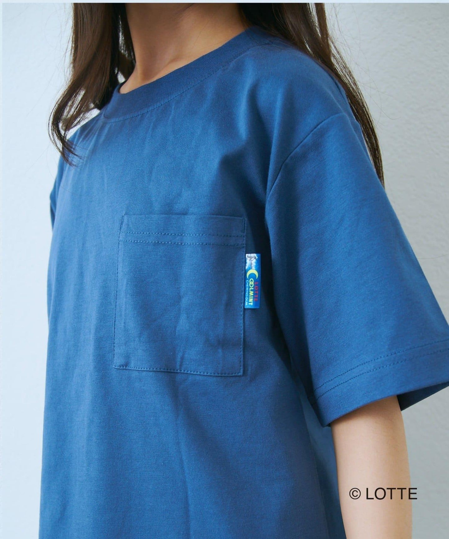TYPY×LOTTE板ガム 持續冷感 後背logo 清涼薄荷 TEE T恤