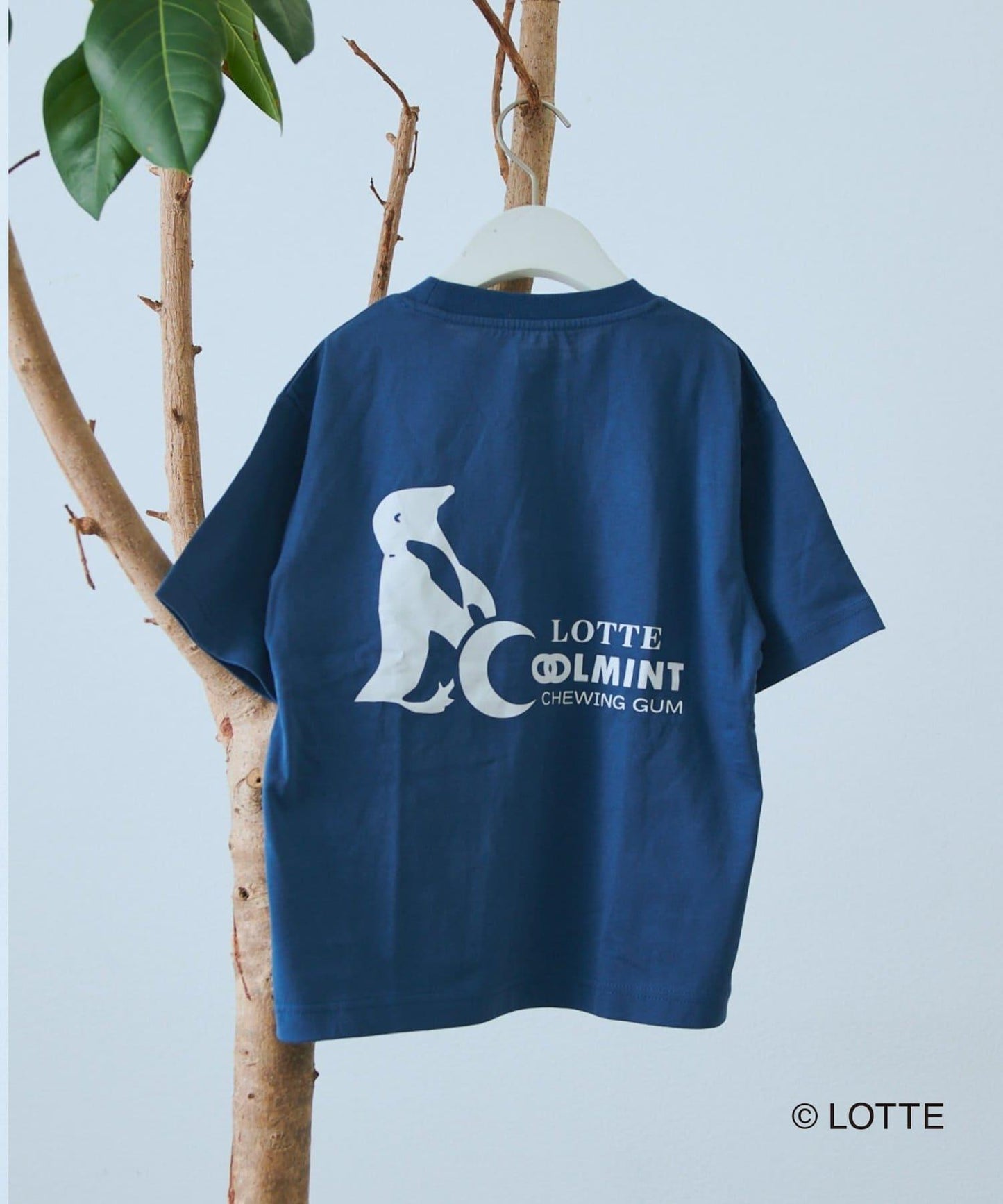 TYPY×LOTTE板ガム 持續冷感 後背logo 清涼薄荷 TEE T恤