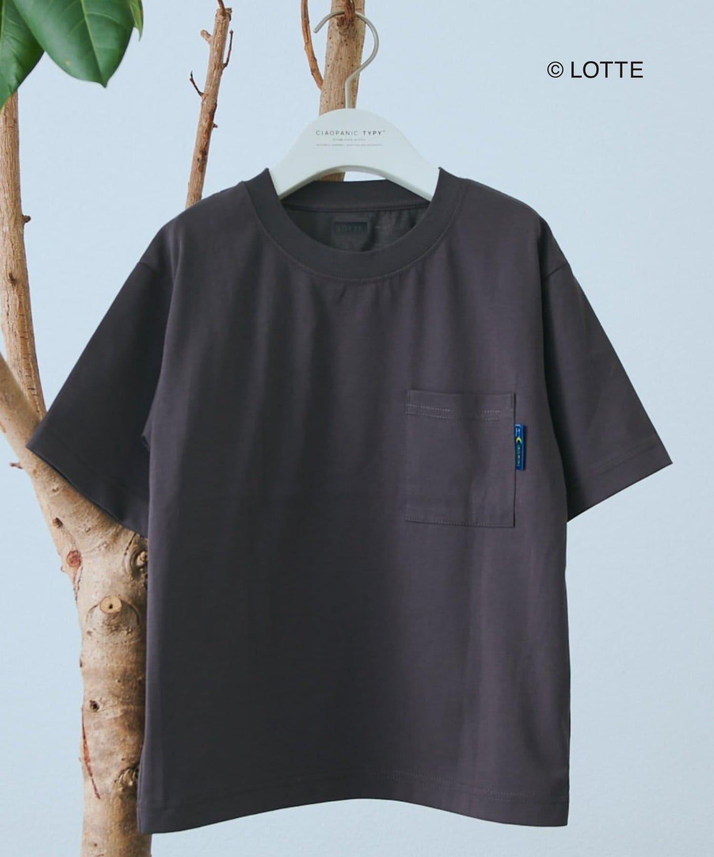 TYPY×LOTTE板ガム 持續冷感 後背logo 清涼薄荷 TEE T恤