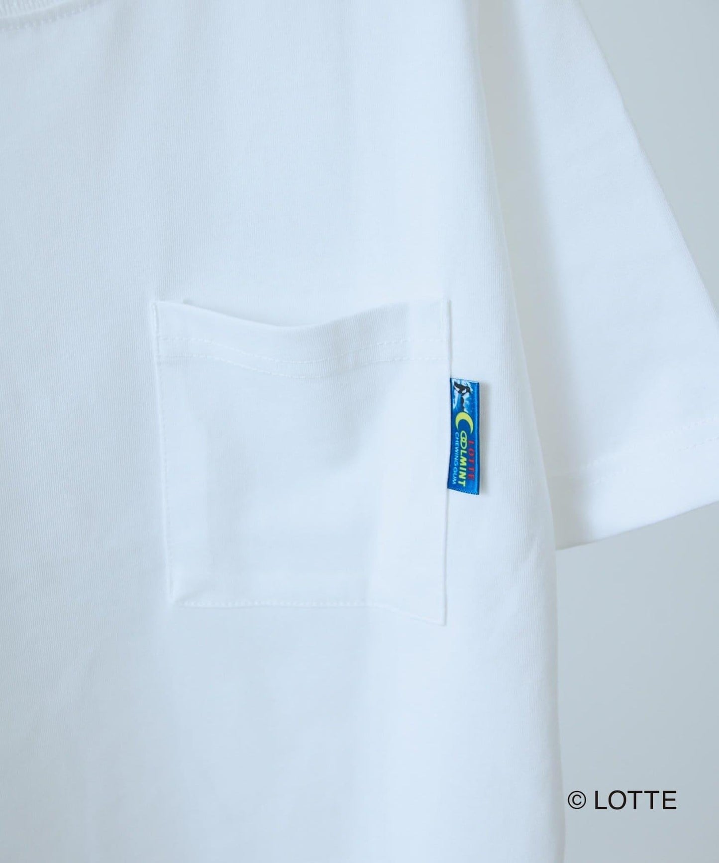 TYPY×LOTTE板ガム 持續冷感 後背logo 清涼薄荷 TEE T恤