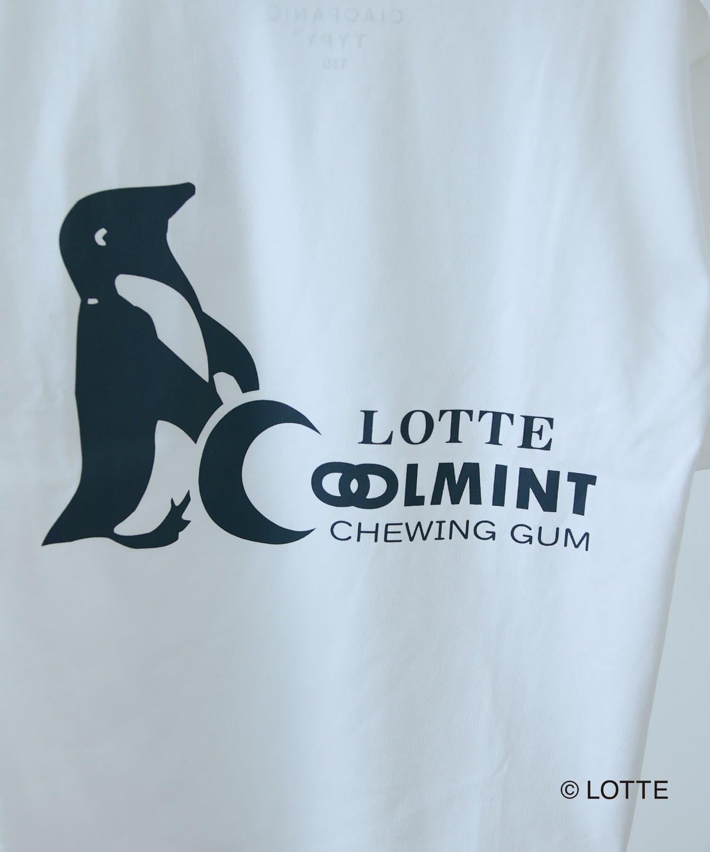 TYPY×LOTTE板ガム 持續冷感 後背logo 清涼薄荷 TEE T恤