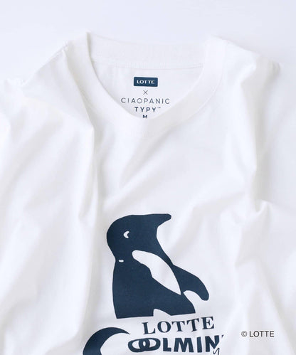 TYPY×LOTTE板ガム 持續冷感 後背logo 清涼薄荷 TEE T恤
