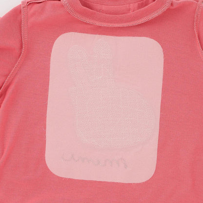 mimiちゃん 亮片刺繡 T恤
