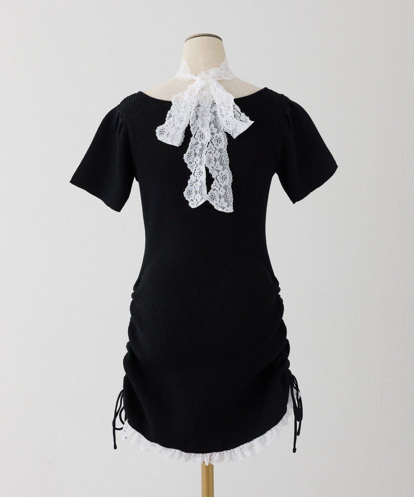 Lace Collection 針織迷你連衣裙
