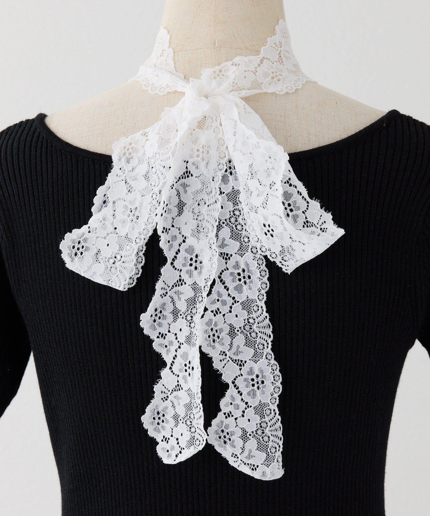 Lace Collection 針織迷你連衣裙