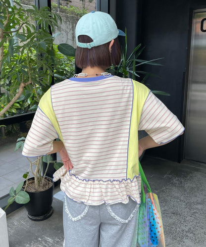 HELLO.SANFRANCISCO 荷葉邊改良設計上衣