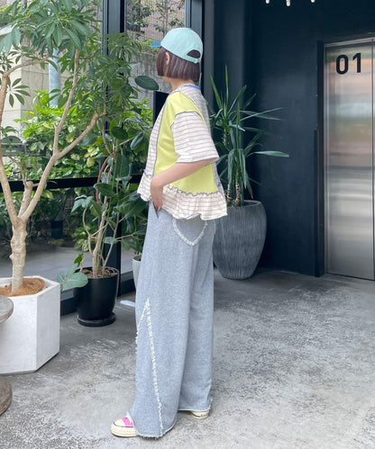 HELLO.SANFRANCISCO 荷葉邊改良設計上衣