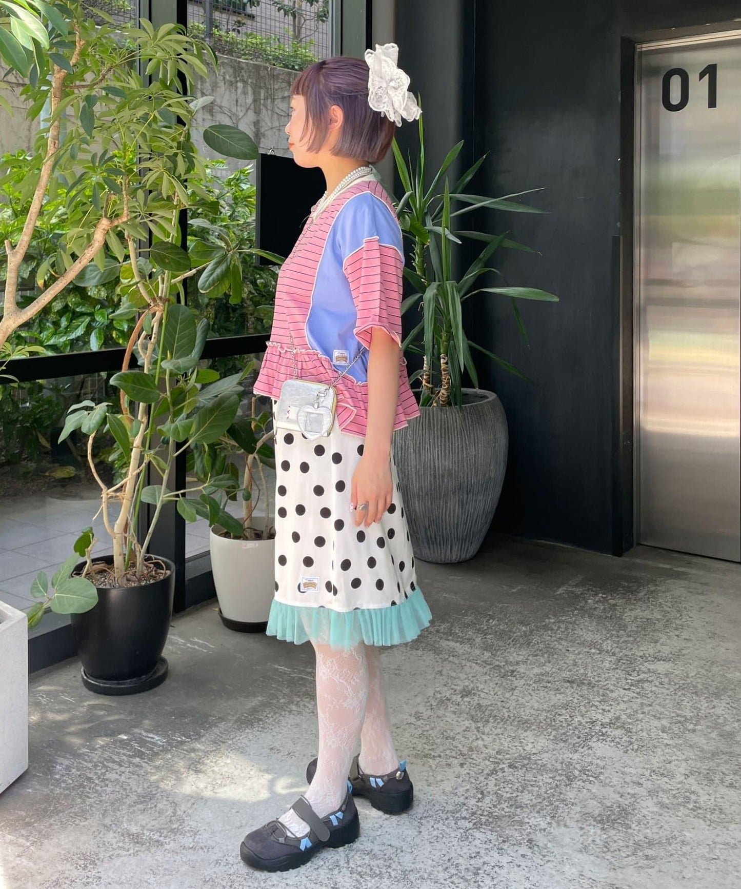 HELLO.SANFRANCISCO 荷葉邊改良設計上衣