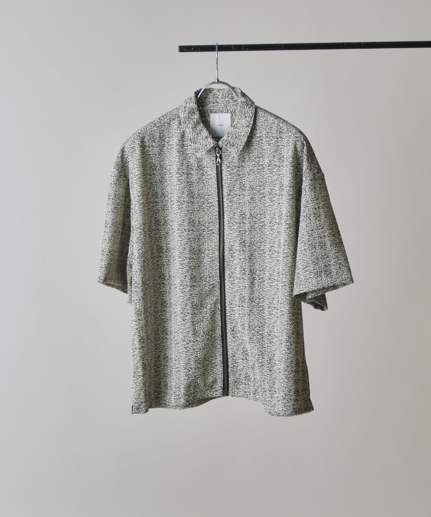 S/S ZIP 蕾絲襯衫