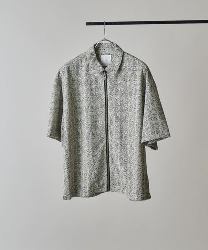 S/S ZIP 蕾絲襯衫