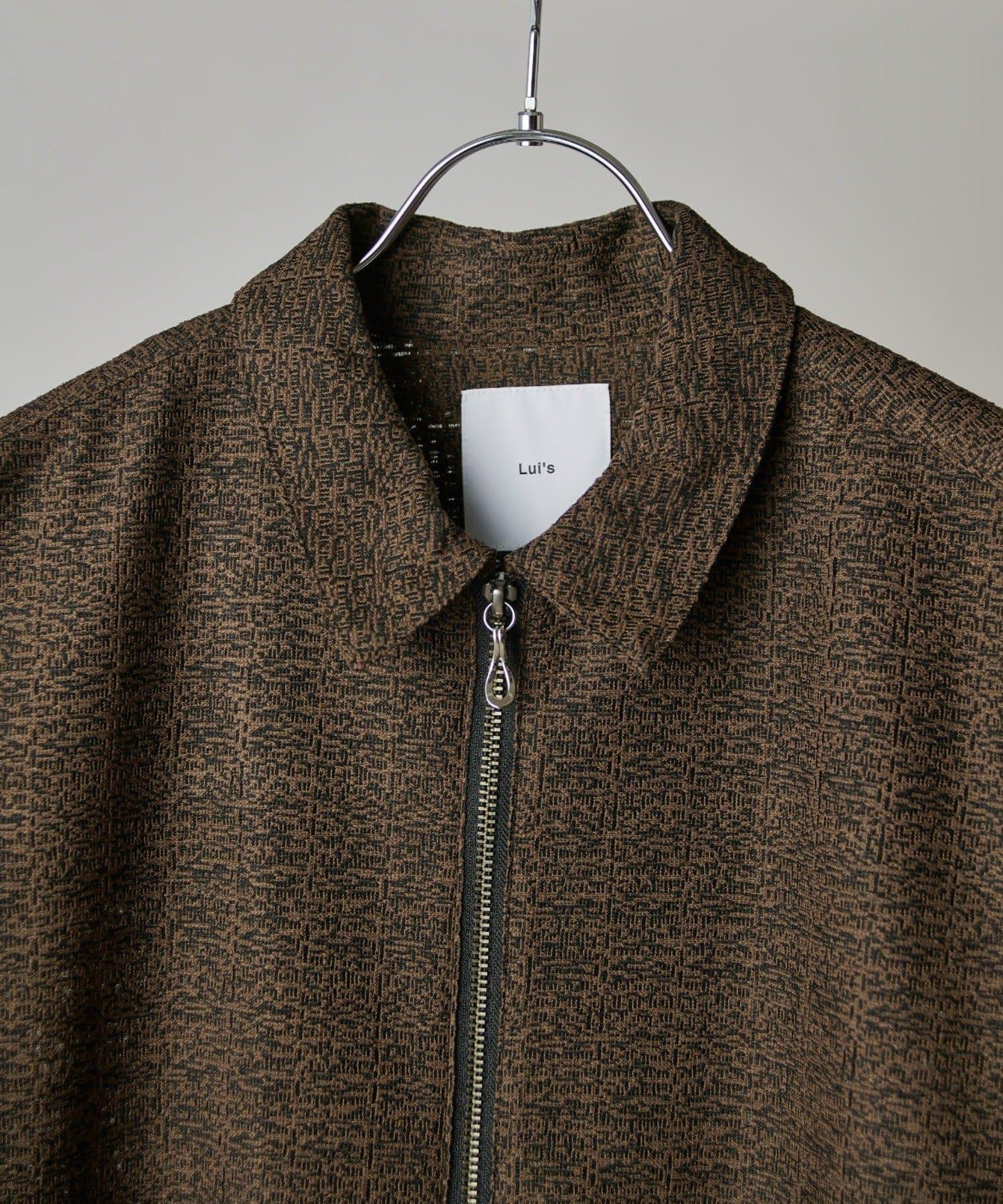 S/S ZIP 蕾絲襯衫