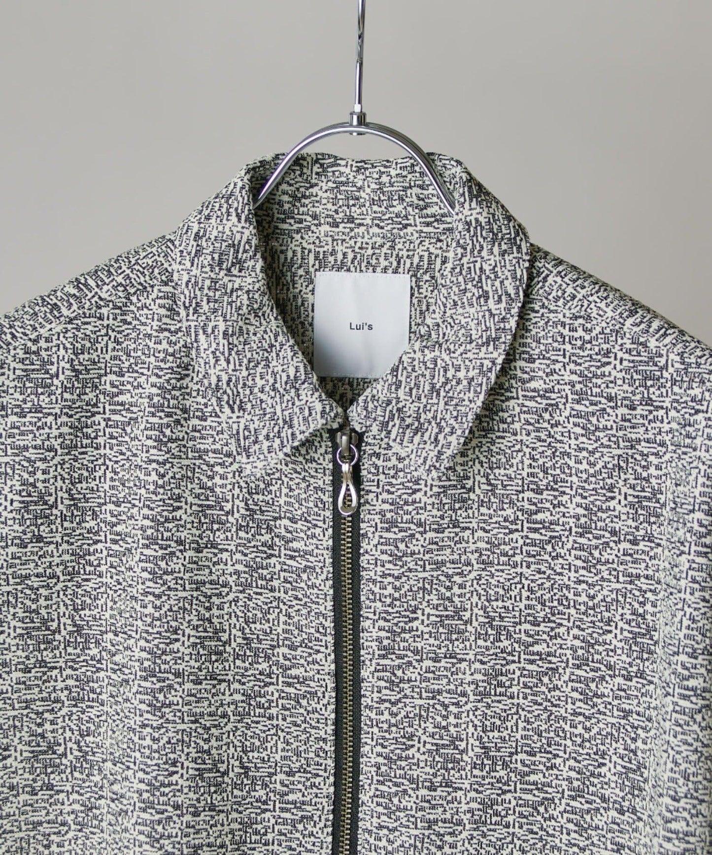 S/S ZIP 蕾絲襯衫