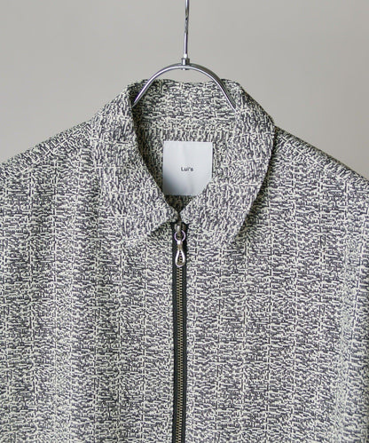 S/S ZIP 蕾絲襯衫