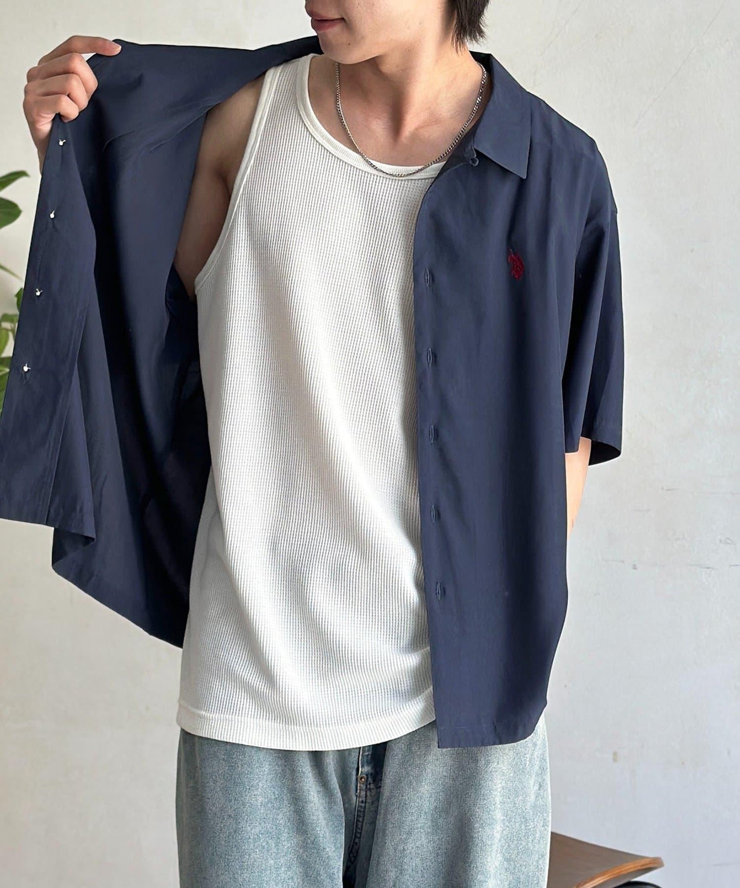接觸涼感 華夫格 背心
