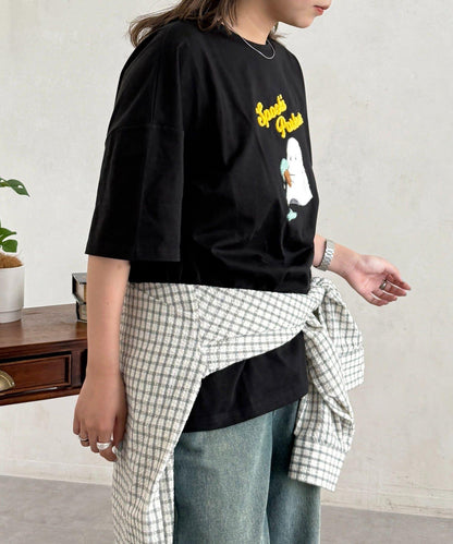 混款沙迦拉刺繡 T恤