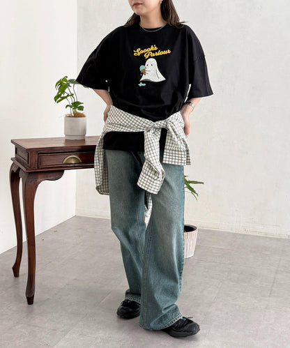 混款沙迦拉刺繡 T恤