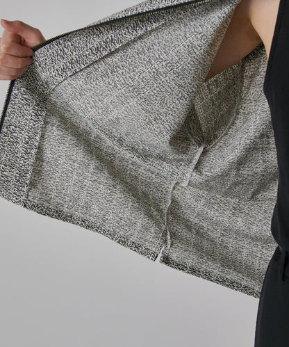 S/S ZIP 蕾絲襯衫