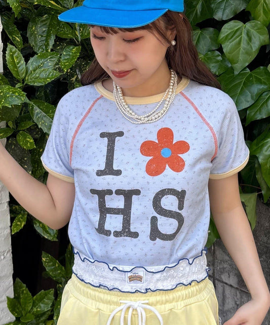 HELLO.SANFRANCISCO/ハローサンフランシスコ 華夫格印花TEE T恤
