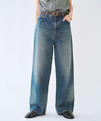 直筒 DENIM 褲子