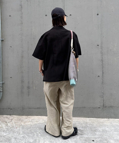 UNISEX 透感開領襯衫