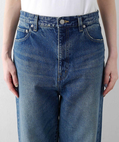 直筒 DENIM 褲子