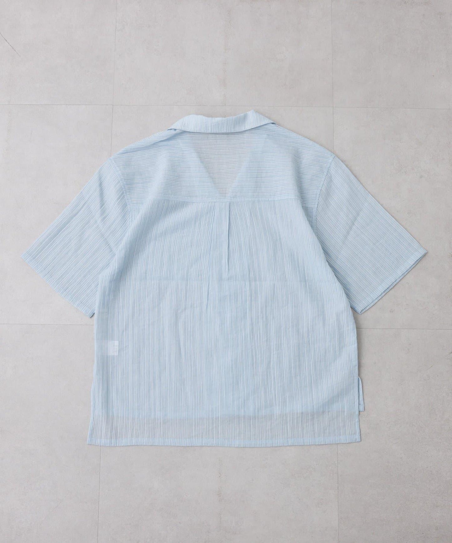 UNISEX 透感開領襯衫