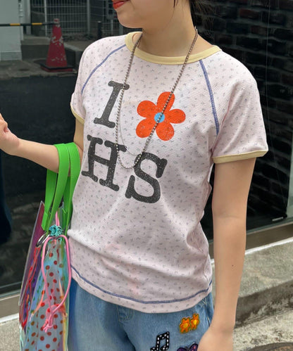 HELLO.SANFRANCISCO/ハローサンフランシスコ 華夫格印花TEE T恤