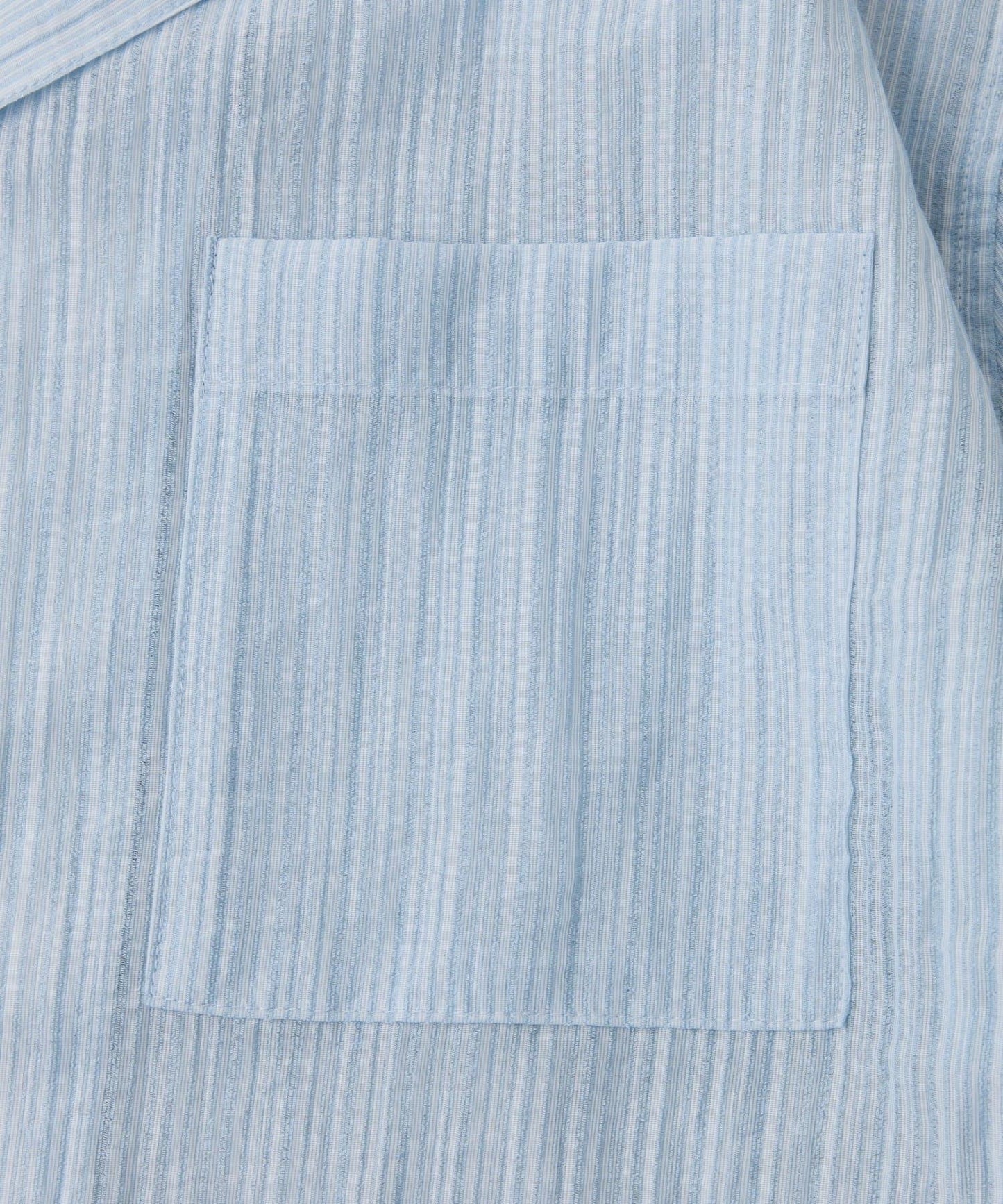 UNISEX 透感開領襯衫