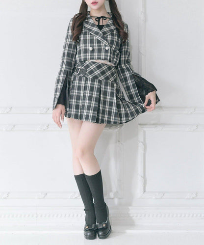 Belle Charme 袖開叉 短款西裝外套