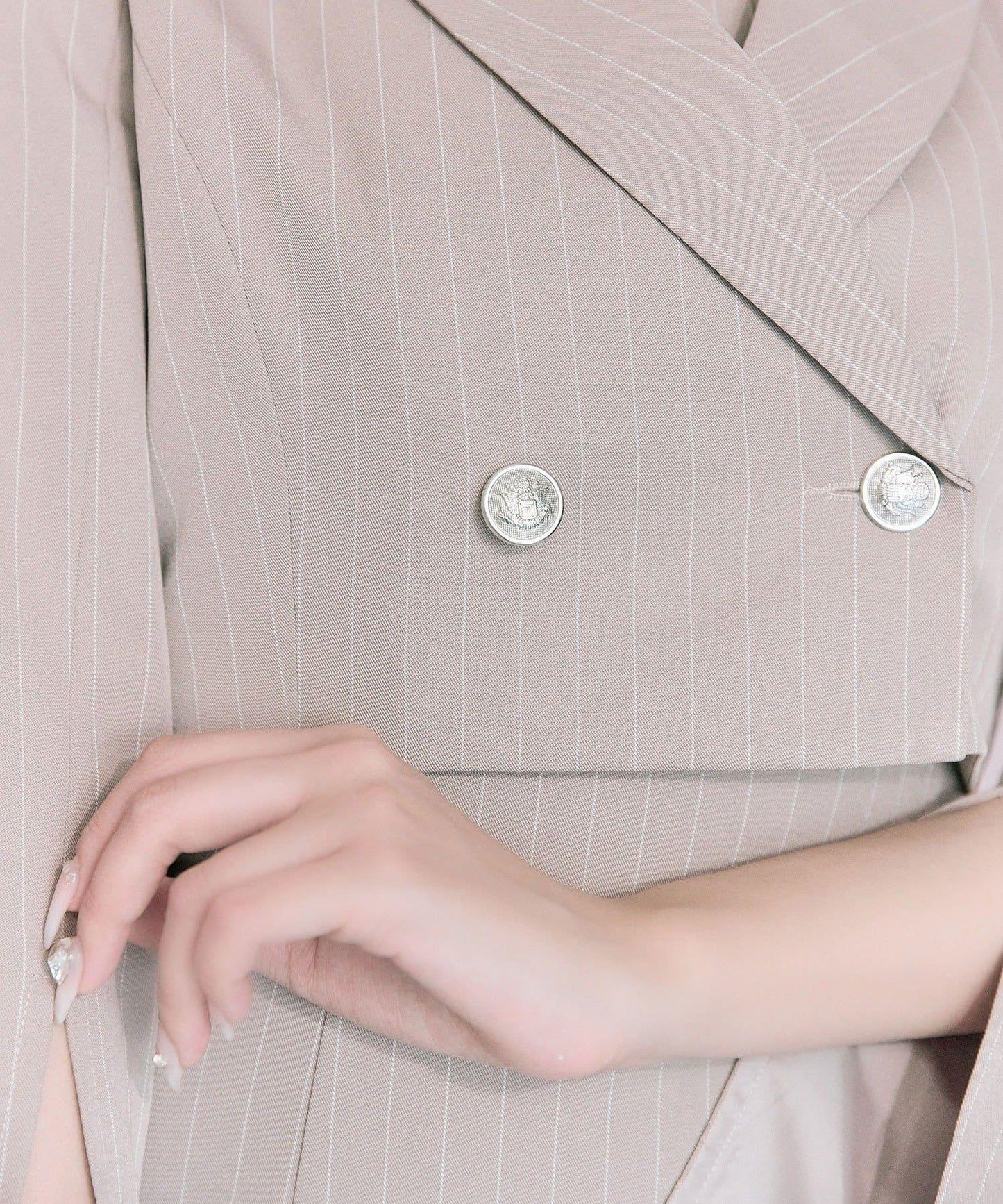 Belle Charme 袖開叉 短款西裝外套