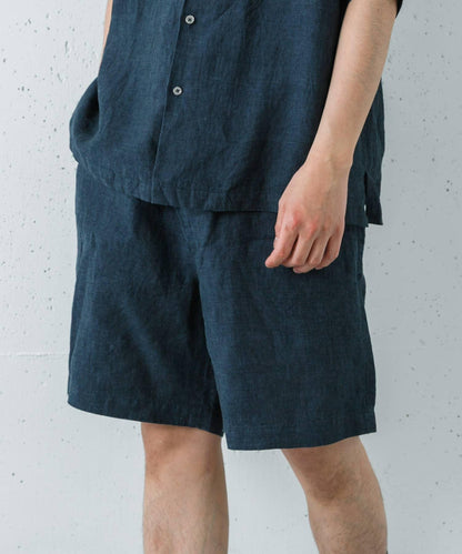 亞麻CHAMBRAY 休閒短褲