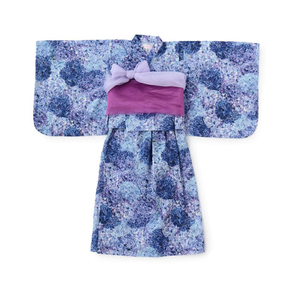 繡球花圖案 浴衣