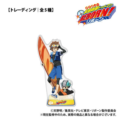 《家庭教師HITMAN REBORN!》 描き下ろし海上運動ver. 亞克力立牌 完整套裝（全5種）