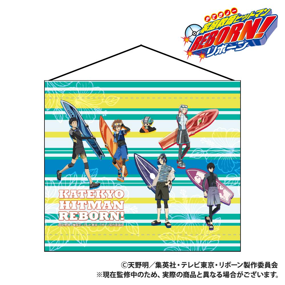 《家庭教師HITMAN REBORN!》 A4掛軸 繪製馬林運動ver.