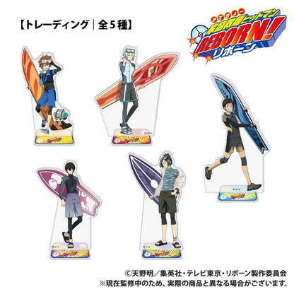 《家庭教師HITMAN REBORN!》 描き下ろし海上運動ver. 亞克力立牌 完整套裝（全5種）
