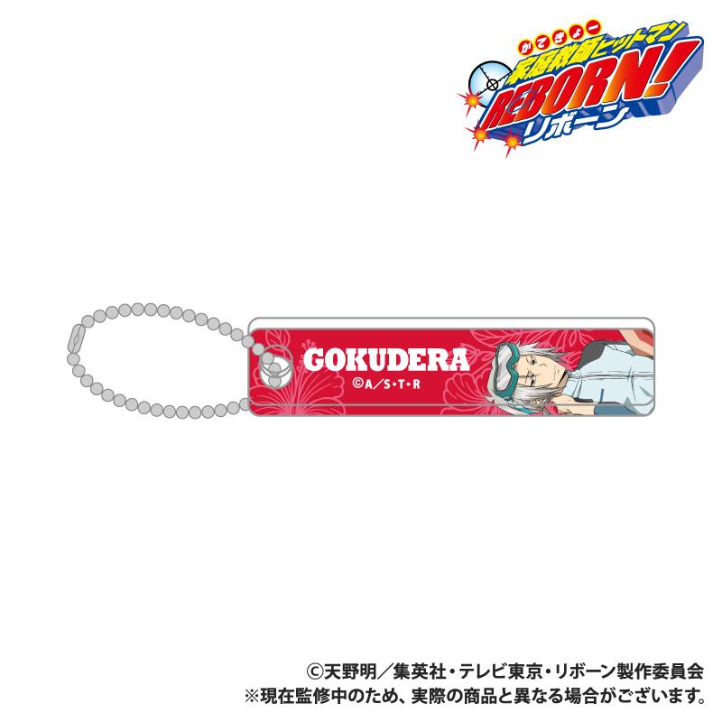 《家庭教師HITMAN REBORN!》 獄寺隼人 鑰匙扣 新繪製 海上運動ver.