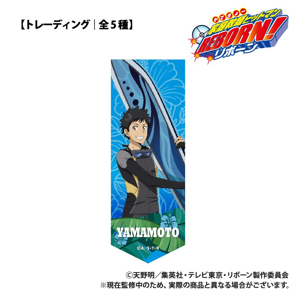 家庭教師HITMAN REBORN!（家庭教師REBORN!） 迷你花彩鑰匙扣 海上運動款 全5種套裝 OPP/5個入