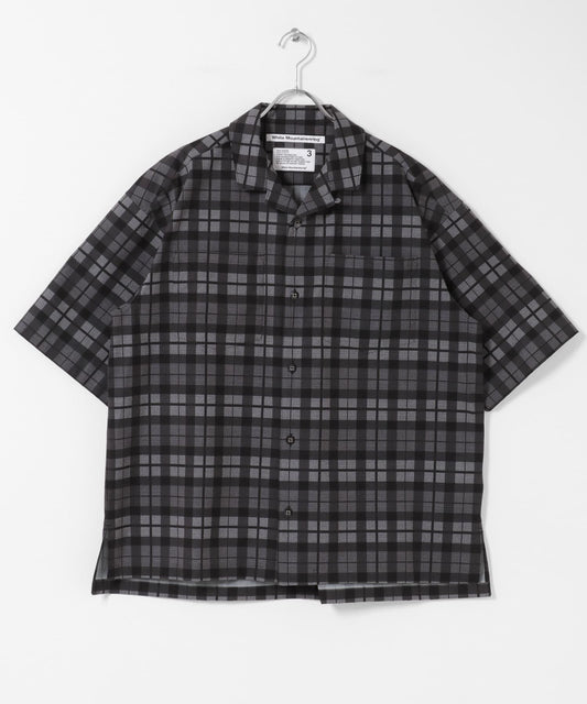 馬德拉斯格紋 White Mountaineering MADRAS CHECK OC SHIRTS 襯衫