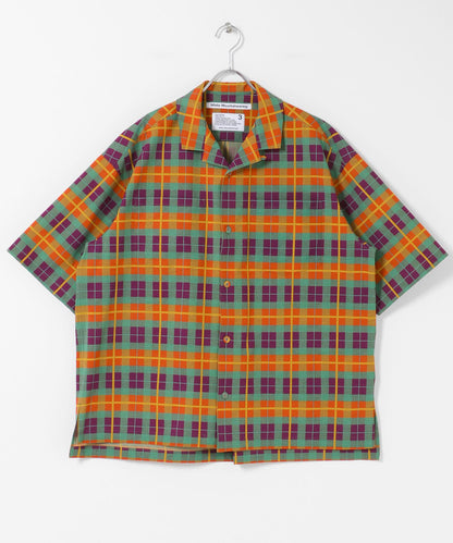 馬德拉斯格紋 White Mountaineering MADRAS CHECK OC SHIRTS 襯衫