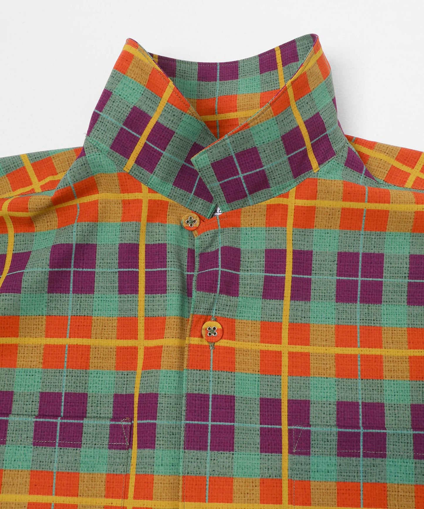馬德拉斯格紋 White Mountaineering MADRAS CHECK OC SHIRTS 襯衫