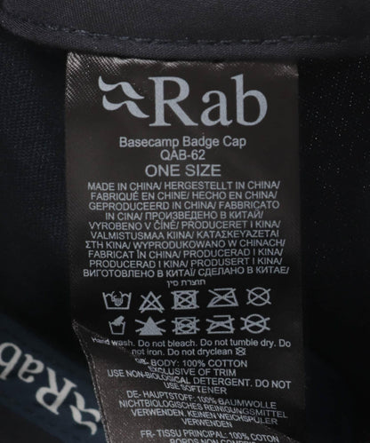 Rab BASECAMP BADGE 徽章設計 帽子