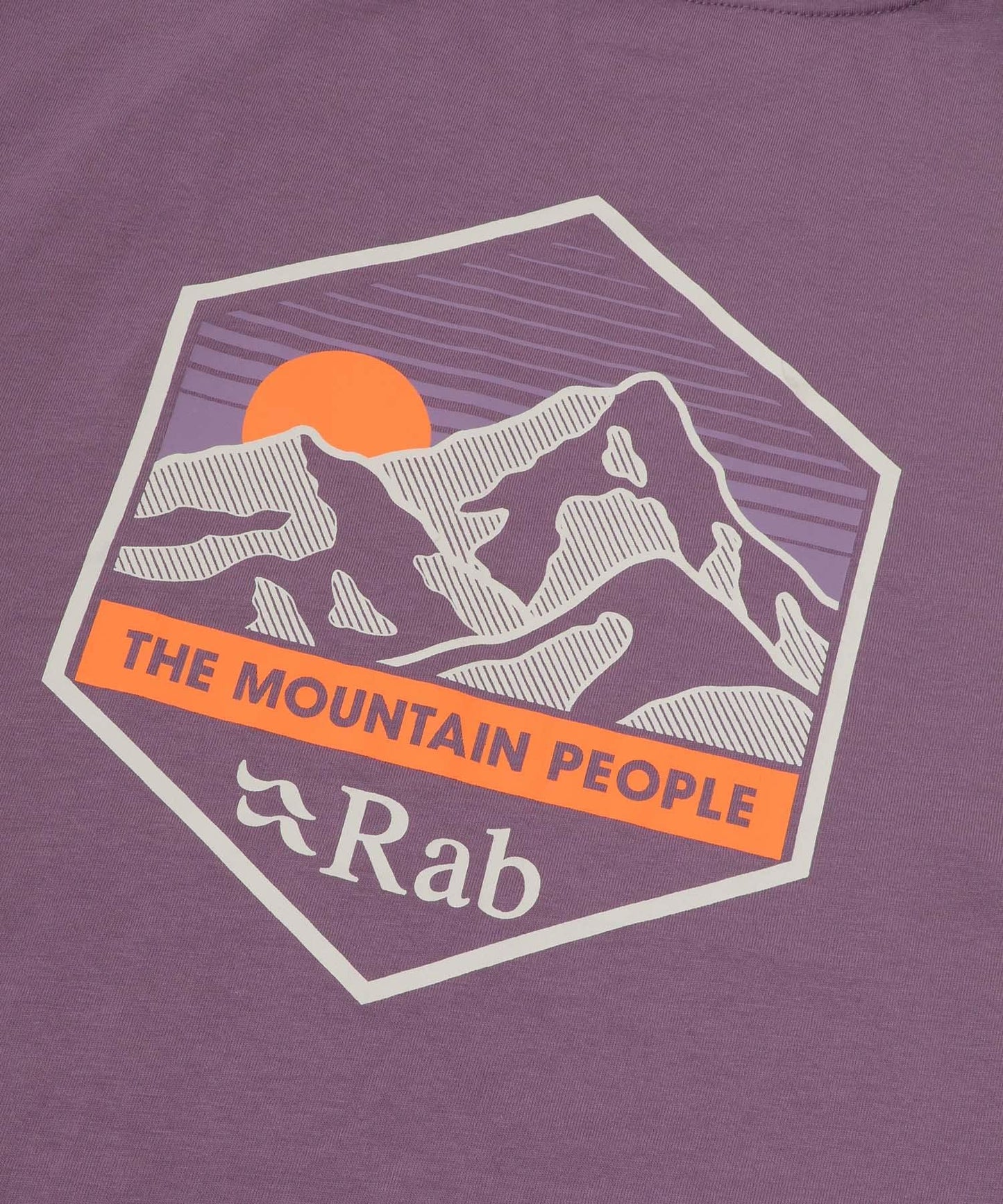 Rab STANCE MOUNTAIN PEAK 山峰圖案T恤