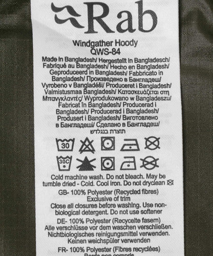 Rab WINDGATHER HOODY 連帽衫