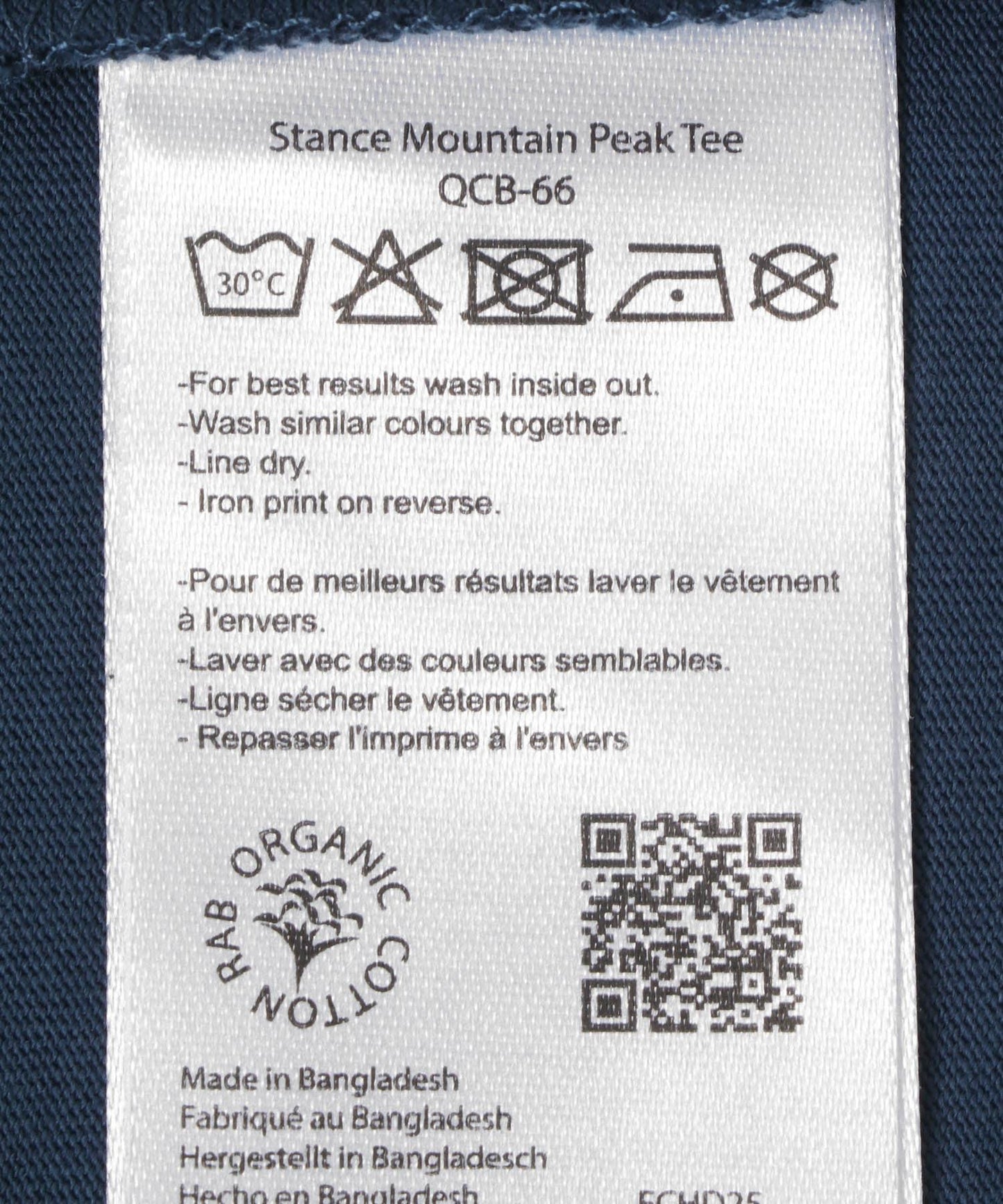 Rab STANCE MOUNTAIN PEAK 山峰圖案T恤