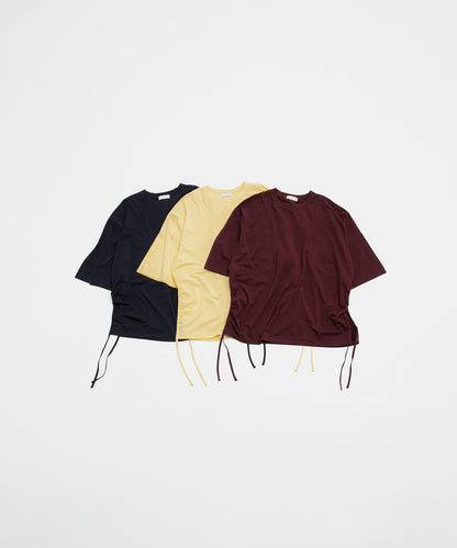 shirring over tee 褶皺疊穿設計T恤