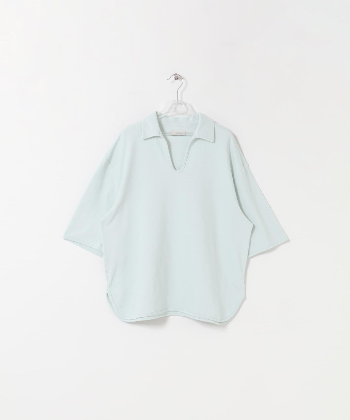 開領 open collared tee T恤