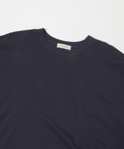 shirring over tee 褶皺疊穿設計T恤