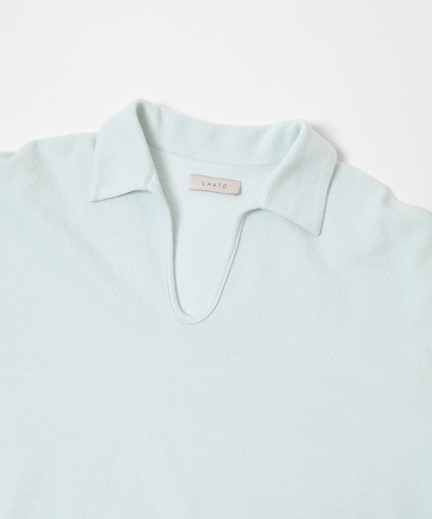 開領 open collared tee T恤