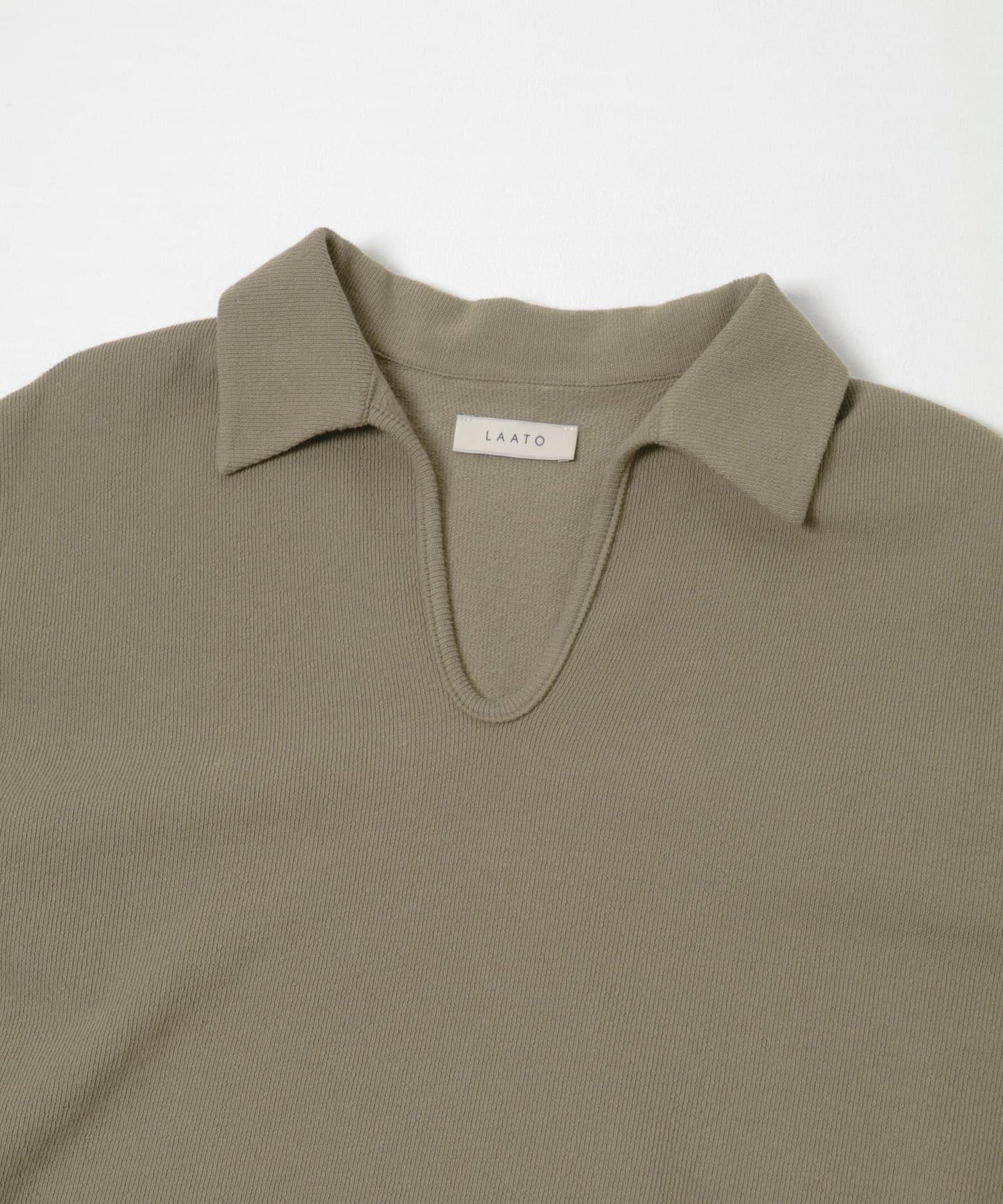 開領 open collared tee T恤