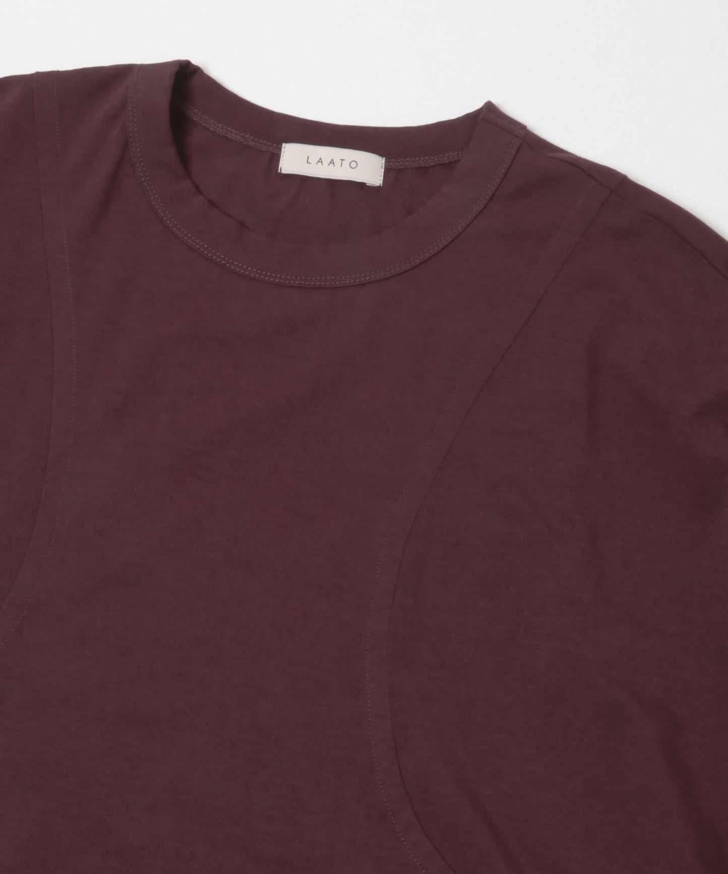 shirring over tee 褶皺疊穿設計T恤